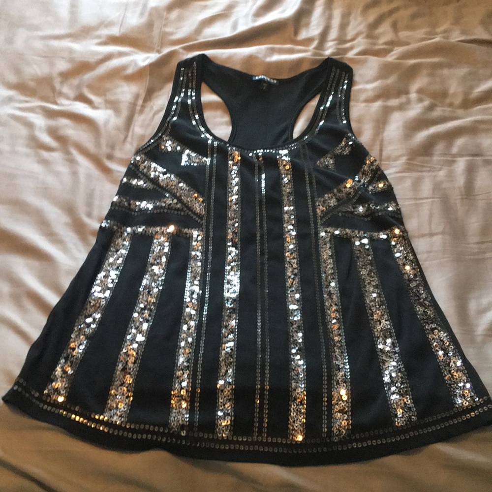 Express Shimmer tank top